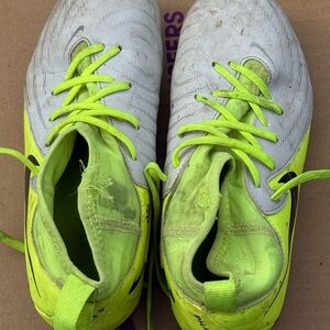 Nike Neon Yellow Soccer Cleats